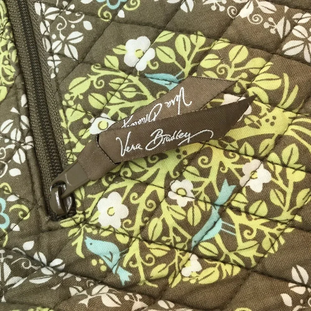 Vera Bradley Sittin' in a Tree Hobo Bag Large Rolled Double Handle Retired Purse